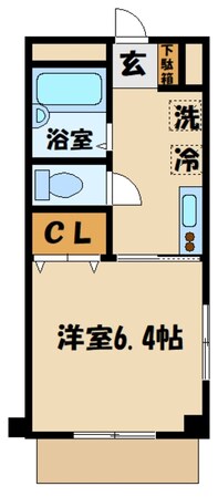 コンフォートの物件間取画像